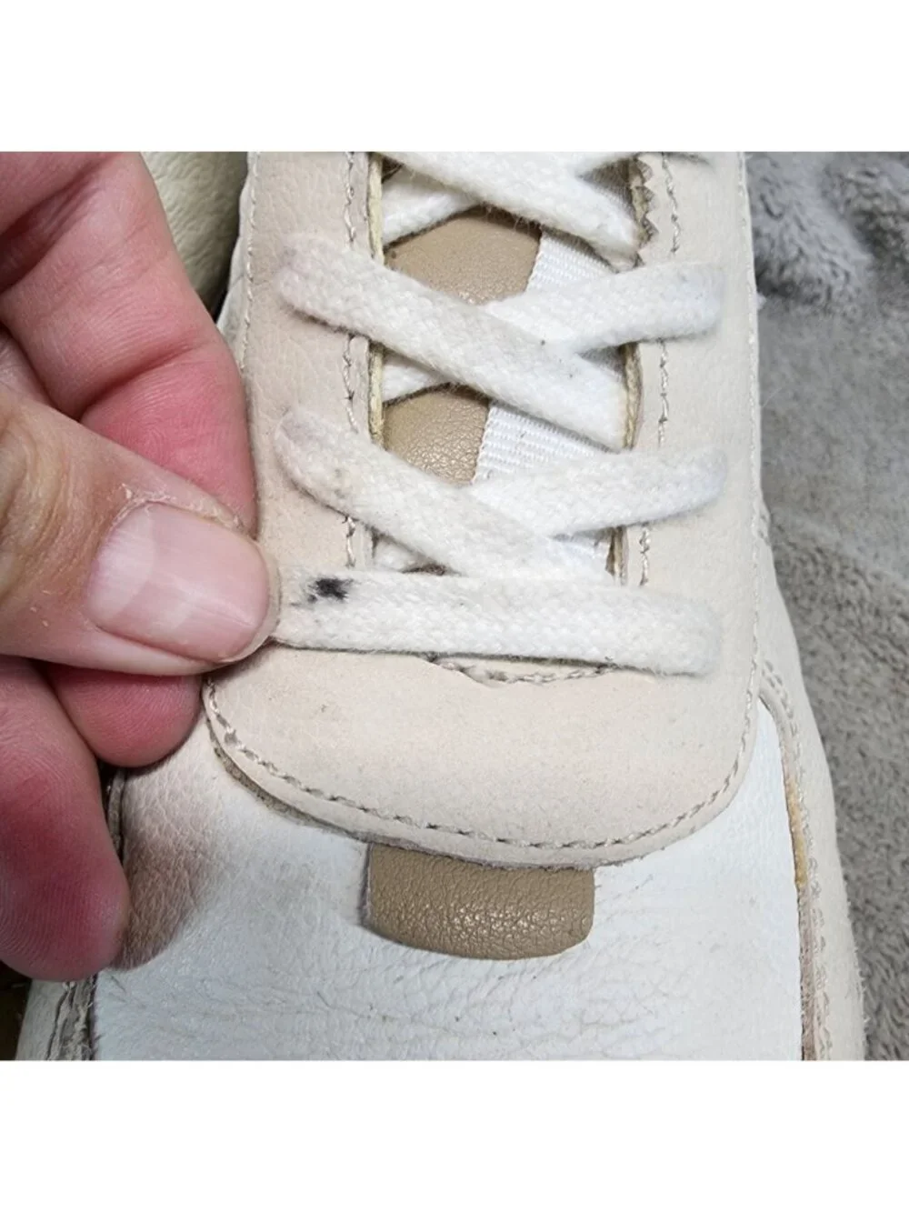 Madewell Shoes Unisex Womens Size 9 Mens Size 7.5 White Leather Sneakers *Read*